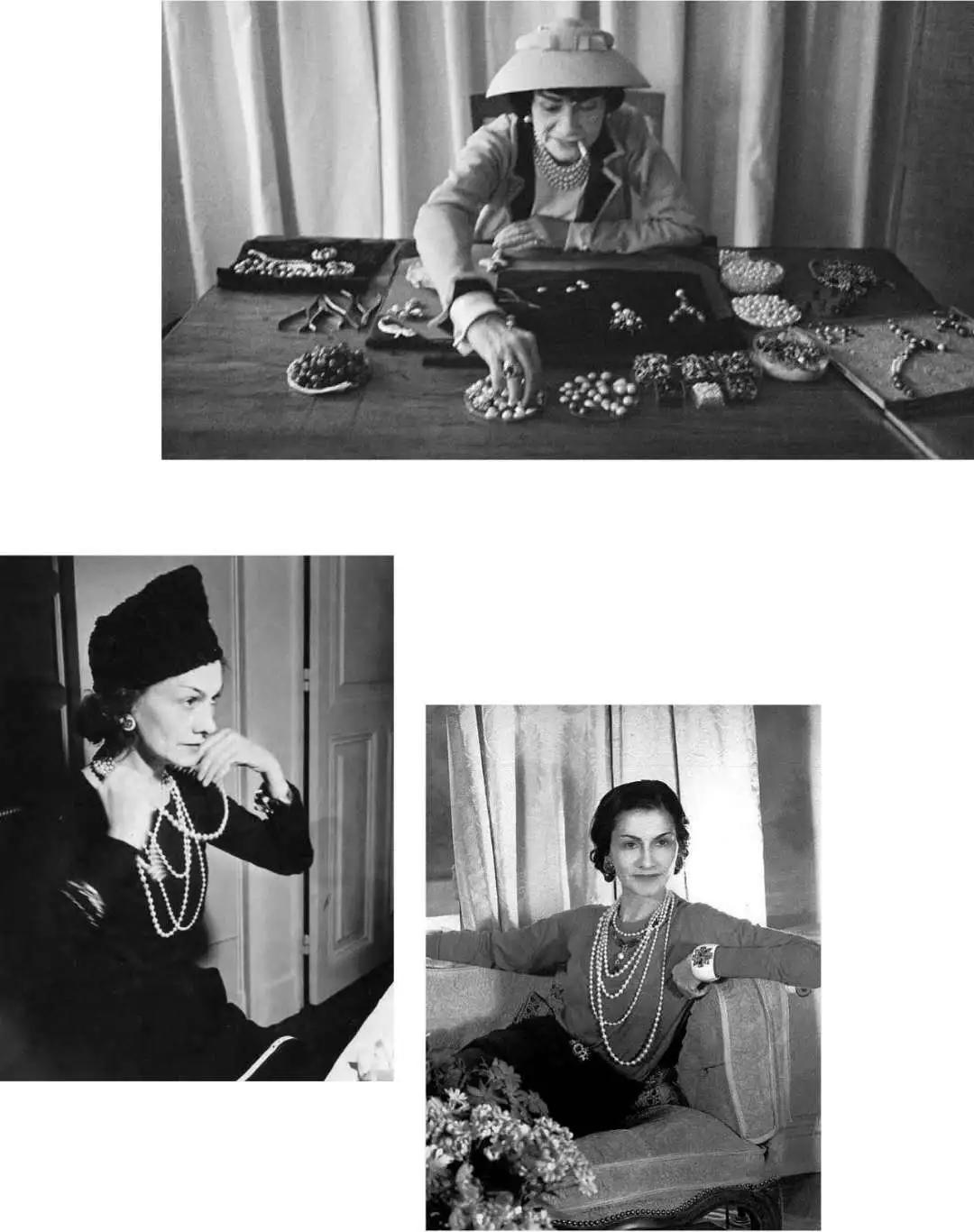 VintageChanel中古琉璃饰品,中古香奈儿双c项链