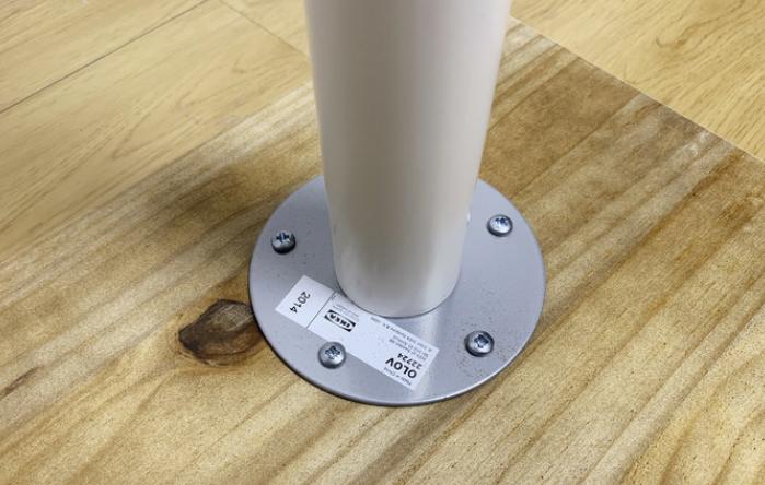 110厘米实木书桌,简易木质书桌组装