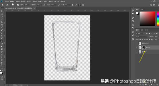 ps抠取透明物体教程,ps中抠透明玻璃酒杯
