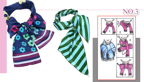 生活小妙招—围巾的花式系法