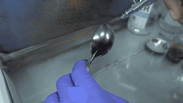 伪电镀喷涂手法,最简单伪电镀教程