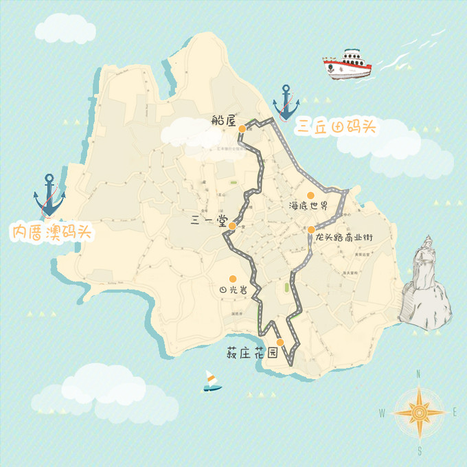 厦门去鼓浪屿的船怎么坐,到厦门后如何去鼓浪屿