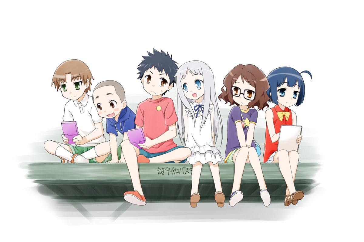 未闻花名重逢,未闻花名桥上相遇的片段