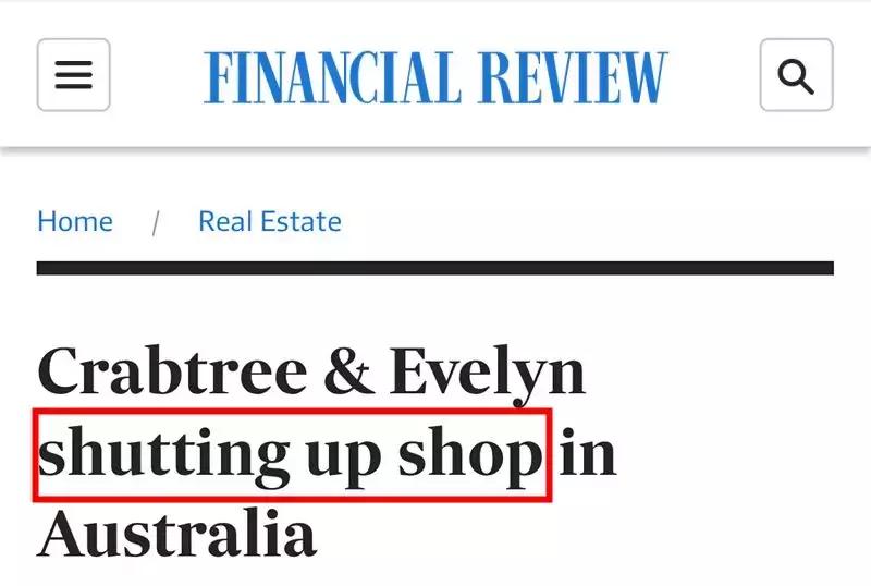 永别了，澳洲！这个著名品牌宣布离开，又是一场血腥的失业潮