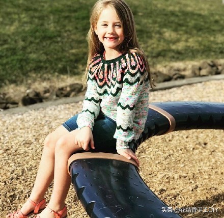 手工多彩毛线毛衣编织全部教程,彩虹线织什么花样毛衣好看