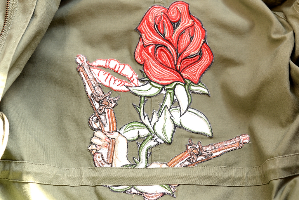 以枪炮玫瑰致敬经典——美军M-51Parka女式风衣评测