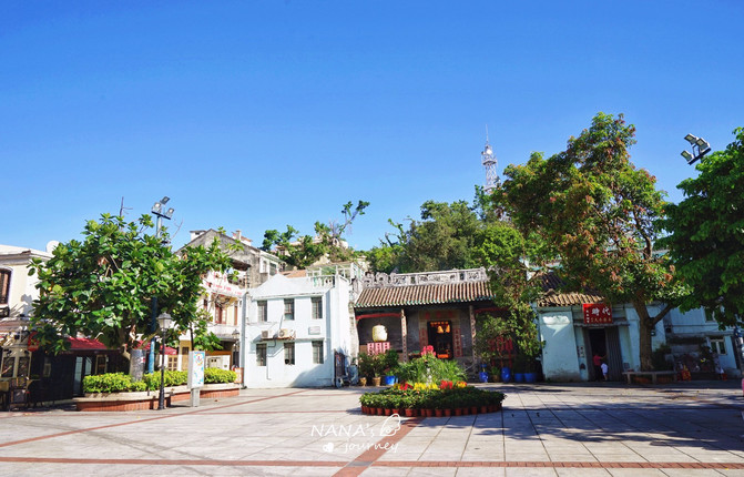 澳门特色街区欧洲风格,澳门葡式异国风情