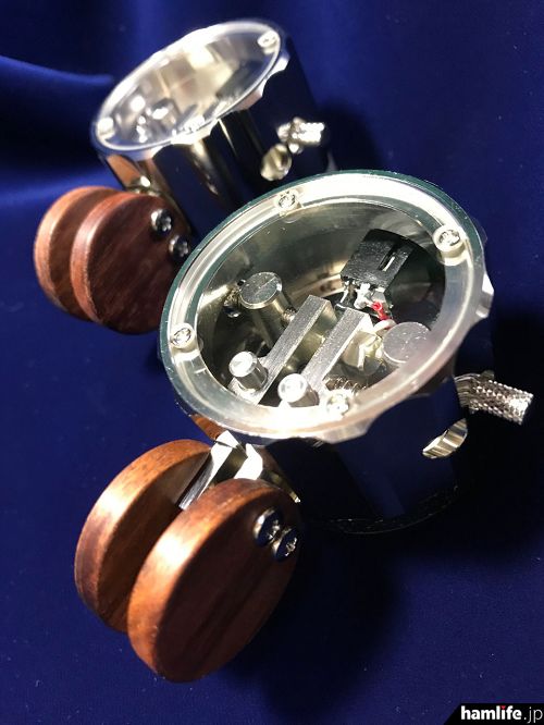 业余无线电博览会2019，限量款莫尔斯电键“LNA-9501”3色底座