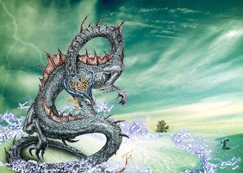 中国古神话各种龙,古代神话龙的来历