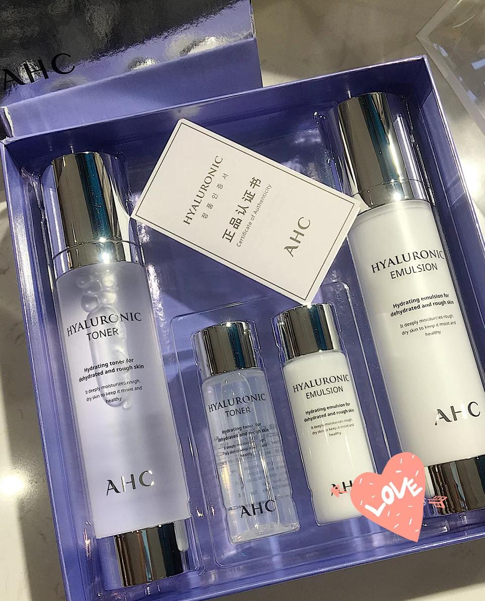 ahc的水乳适合敏感肌嘛,ahc神仙小水乳干皮测评