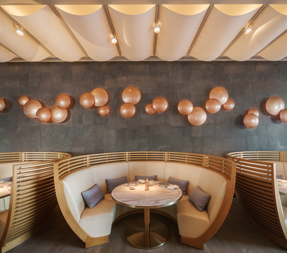 高档泰式餐厅设计案例,全季酒店自助餐厅设计