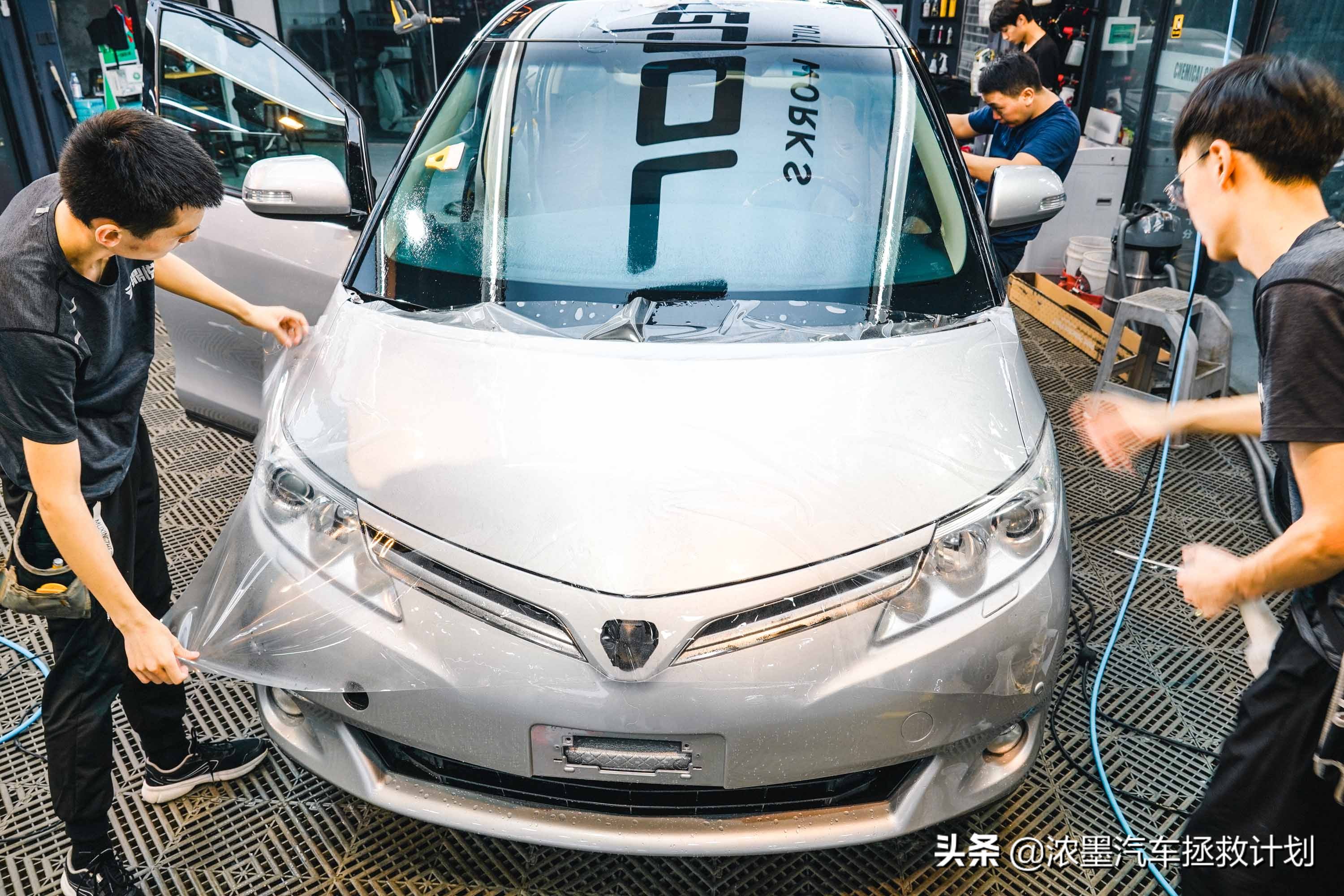 翻新整备修复丰田第一代普瑞维亚,一代情怀丰田普瑞维亚