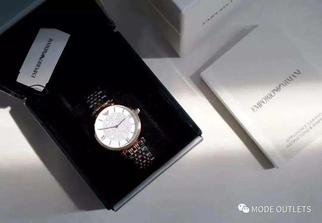 把阿玛尼的价格打下来,399元的阿玛尼手表