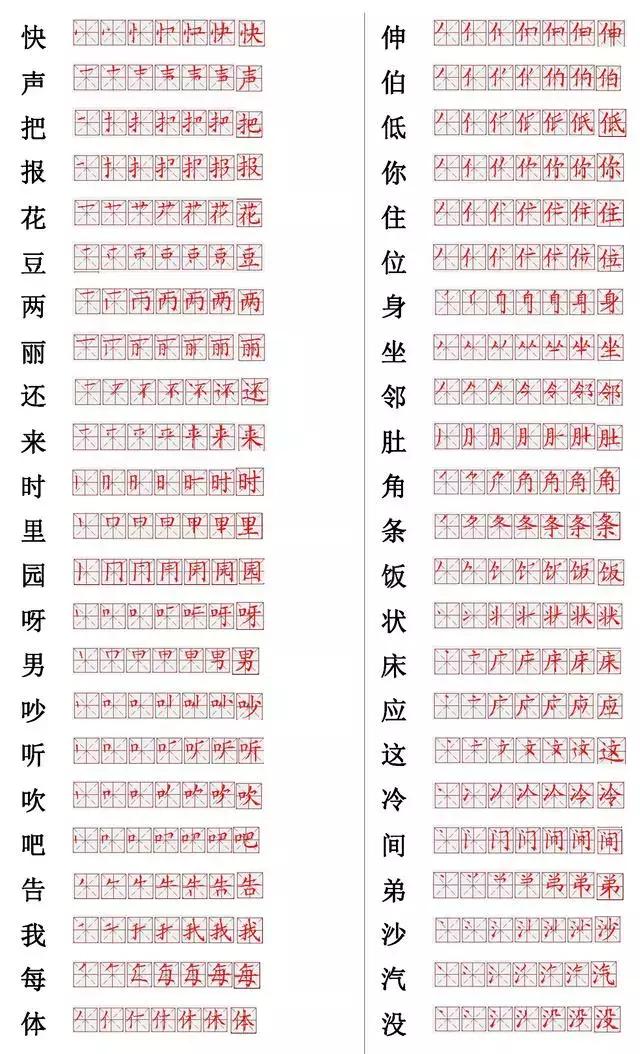 教孩子写字时先教笔顺吗,孩子写字笔顺写错怎么给家长解释