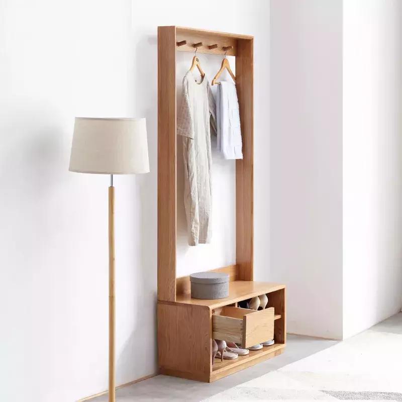 实木衣帽架哪个款式实用,选购实木落地衣帽架的技巧有哪些