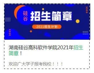 2020湖南硅谷高科软件学院优势,湖南硅谷高科软件学院分配工作