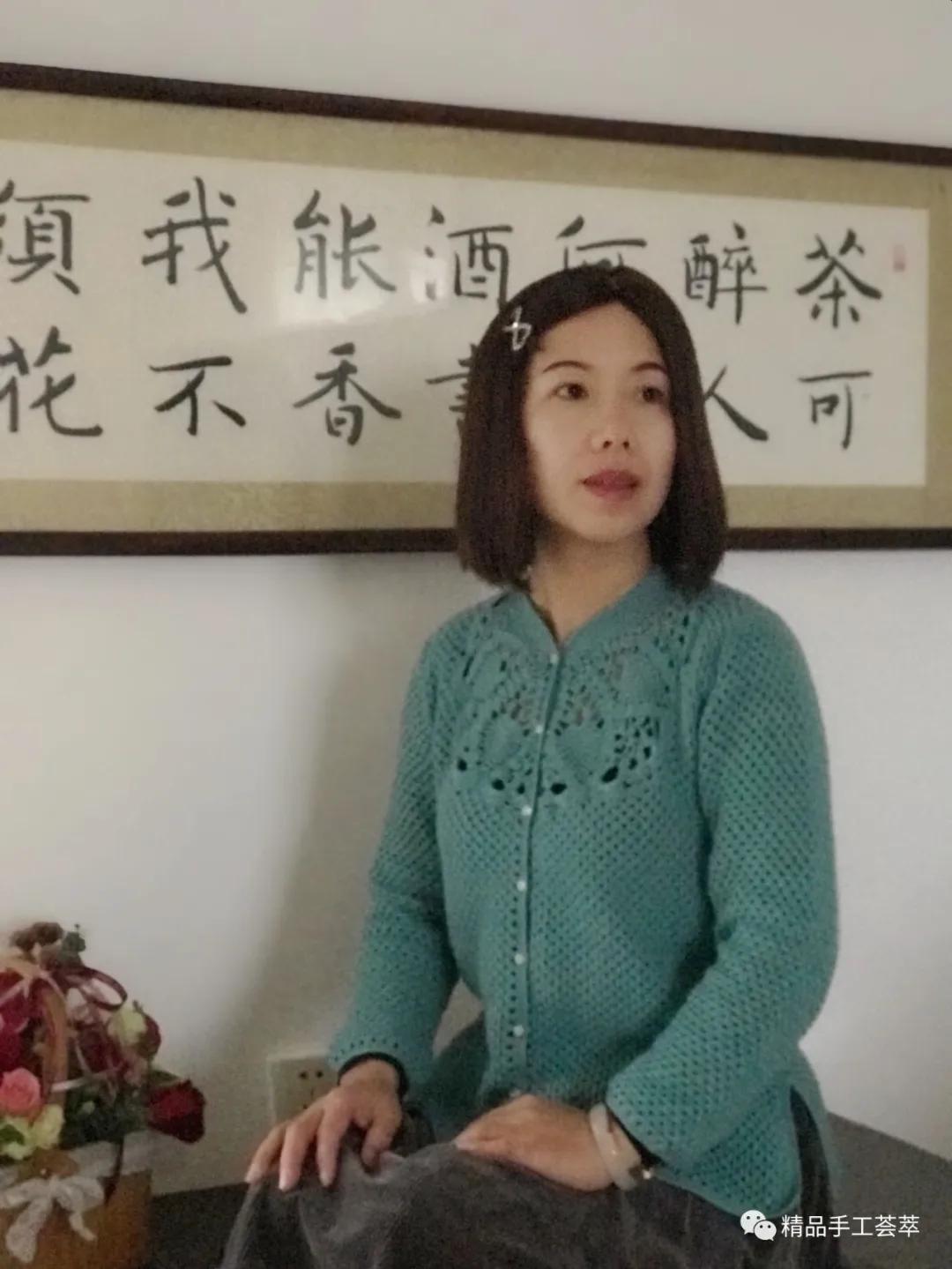 乐织小舍老师的一款中式风格开衫