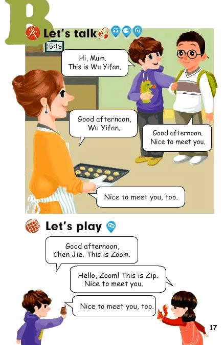 人教pep版英语三年级上册hello,人教版三年级英语pep课文翻译