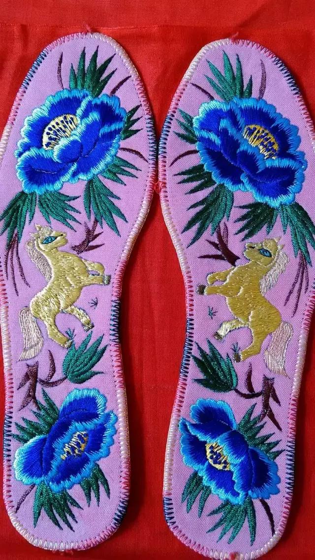 指尖飞舞鞋垫,100款惊艳手工鞋垫