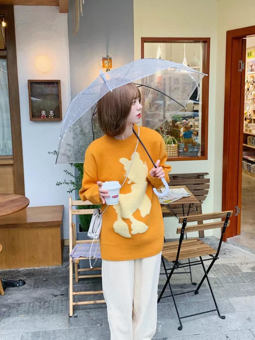 烂大街的阔腿裤也穿出高级感,阔腿裤就要选择保暖又显瘦的