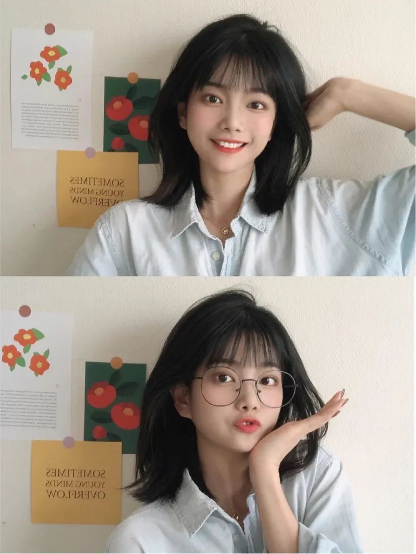 大圆脸型的女生适合剪短发,大脸女生剪短发显脸小的有哪些