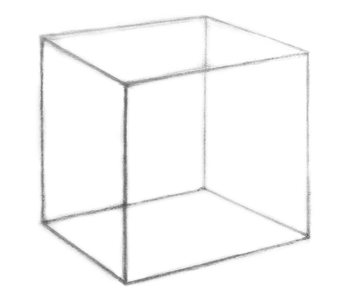 最简单的几何体素描画法步骤图片,如何画好素描几何体零基础