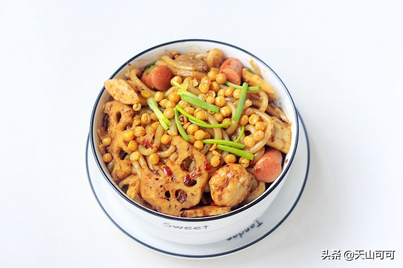 正宗炒新疆米粉的做法,疆新味新疆米粉