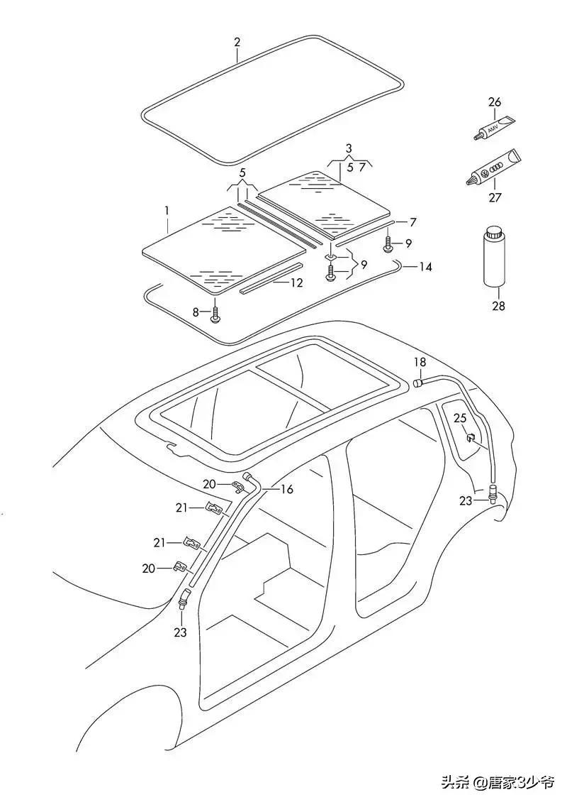 一场暴雨过后又积水,途观最新款天窗还会漏水吗