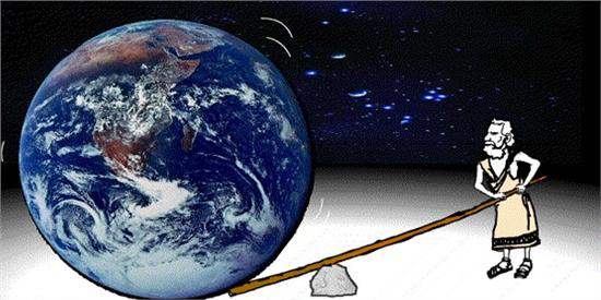 阿基米德撬动地球的方法是否可行,阿基米德撬动地球1厘米需要多久
