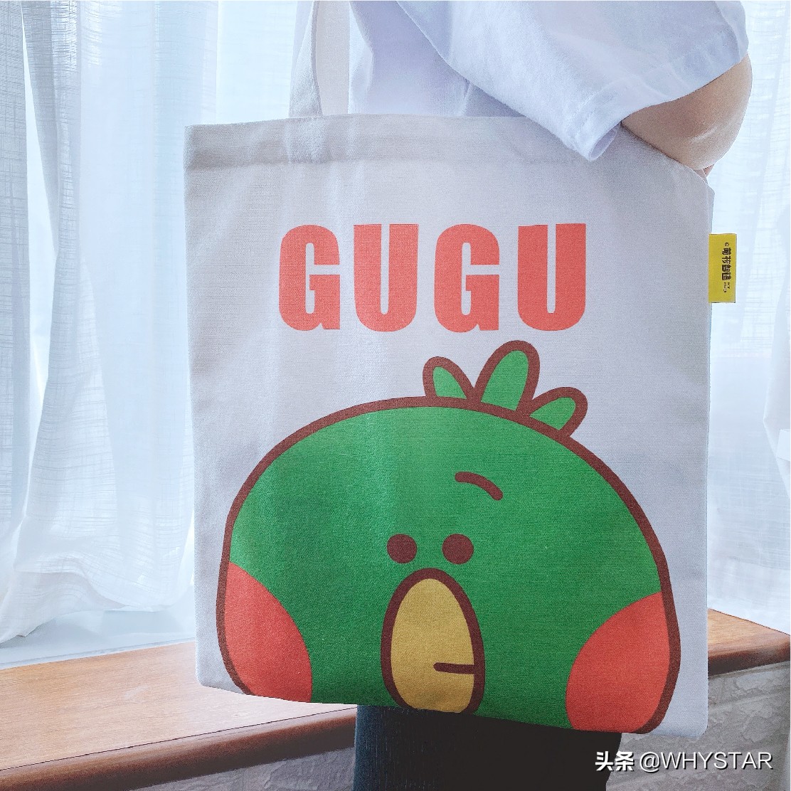 韩系帆布包ins慵懒风小众有拉链,适合学生党的ins帆布包原创小众