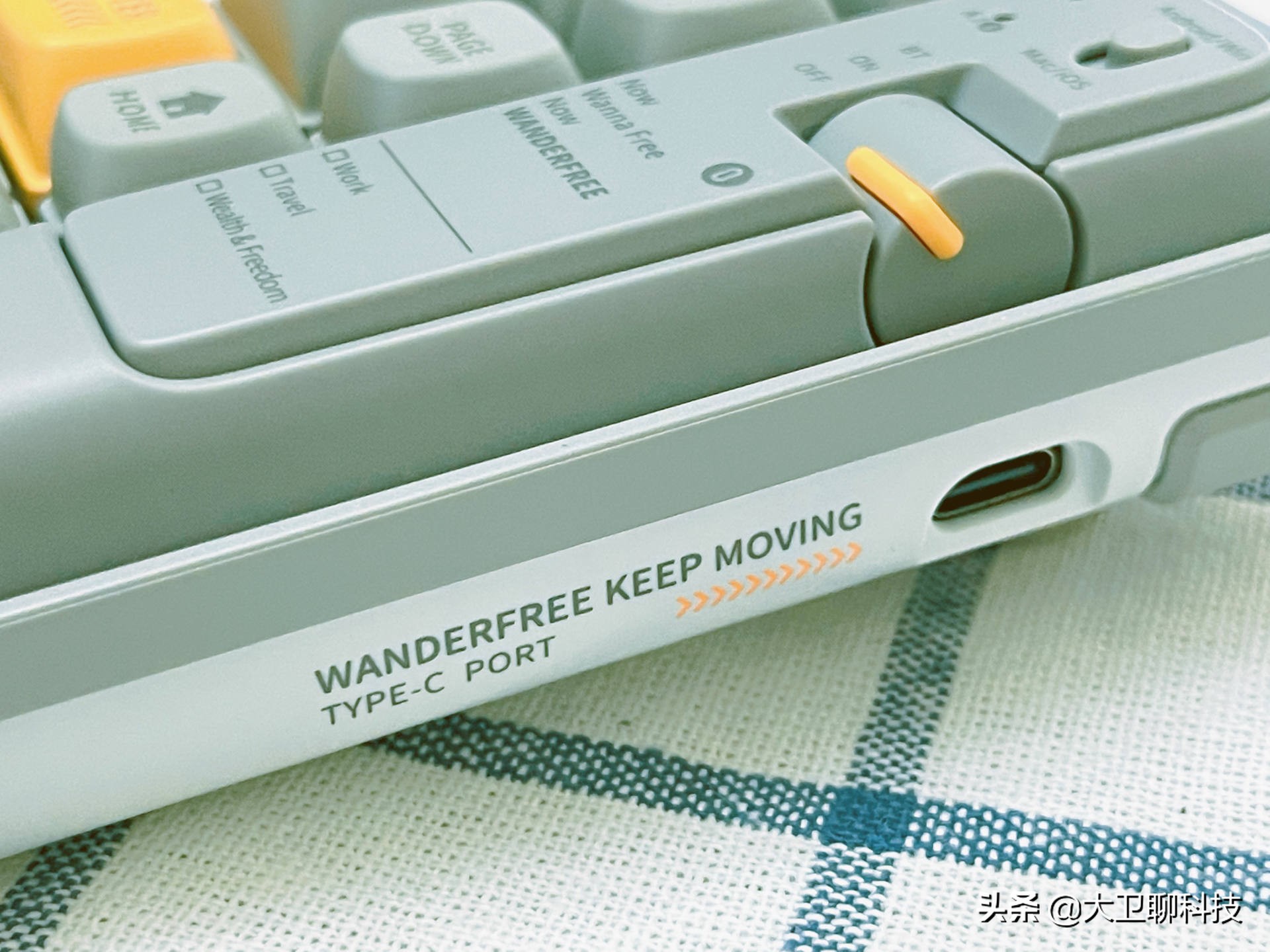 可携带迷你小键盘,洛斐LOFREE无线机械键盘