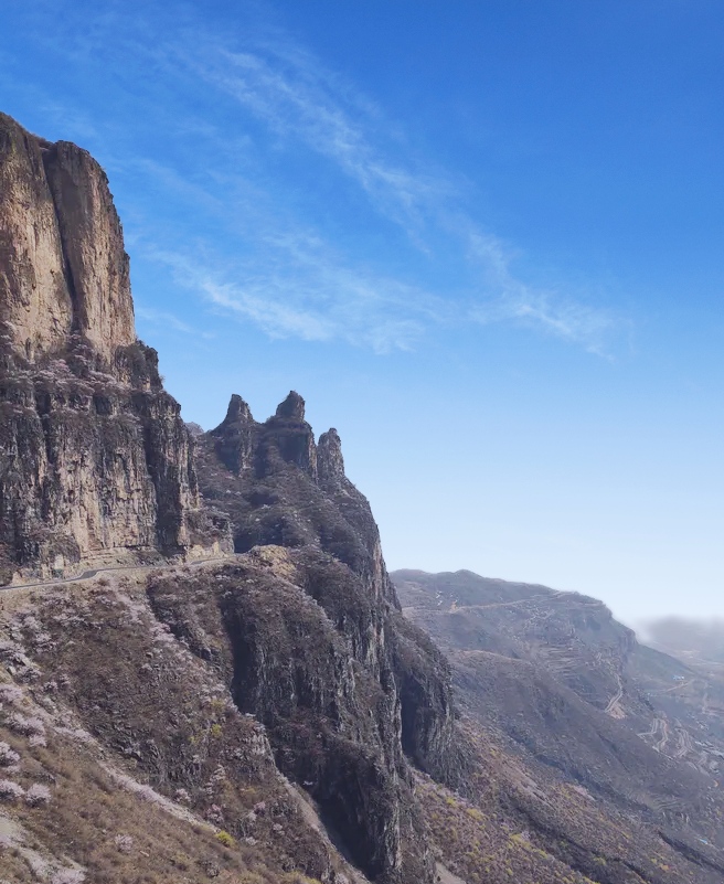 南太行山自驾环线线路图,自驾穿越太行山区的路线
