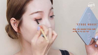 单眼皮眼妆的画法初学者视频,圆眼单眼皮内眦赘皮眼妆画法