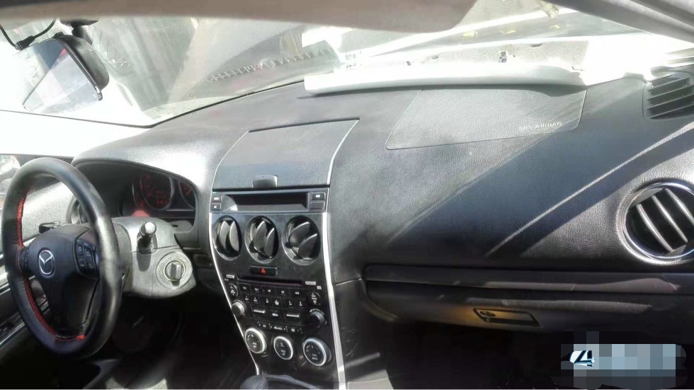 老款马自达6加装导航,老马自达六拆中控