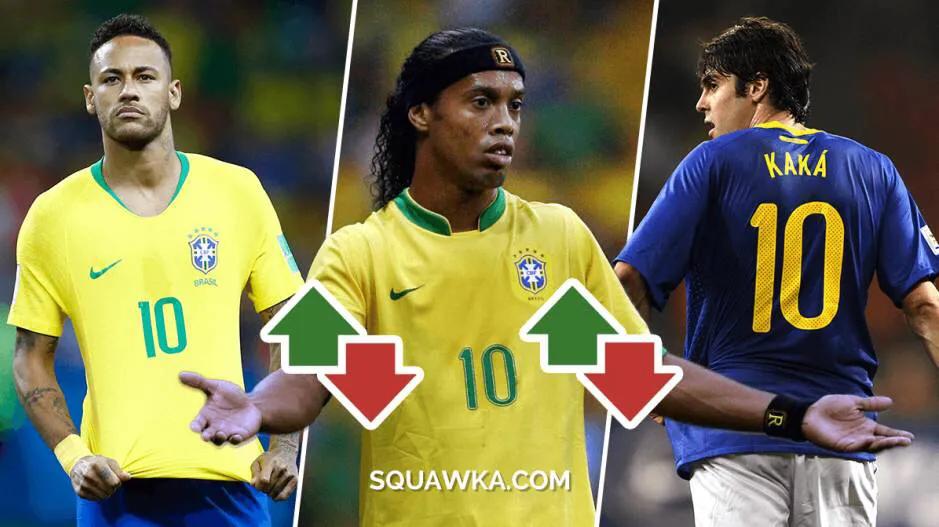 内马尔小罗贝利,五星巴西历史最佳阵容