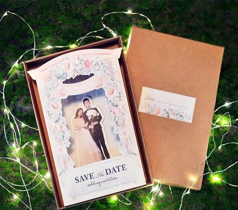 独特大气的婚礼请柬,简单高级婚礼请柬模板