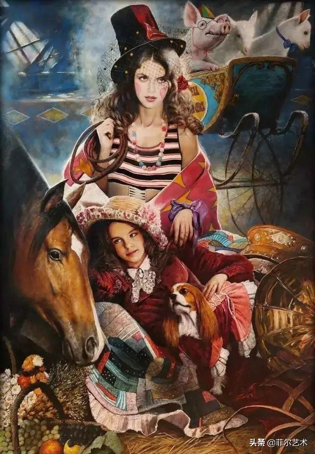 「经典作品」最美俄罗斯女郎人体油画欣赏