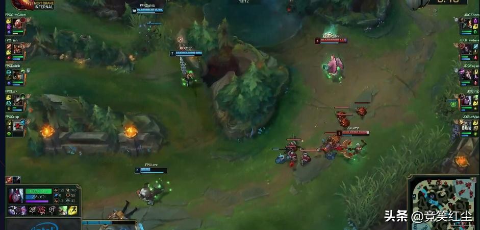 jdg战胜fpx的doinb,jdg战胜fpxzoom