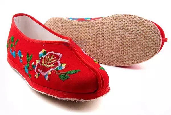 外地绣花鞋,古城绣花鞋