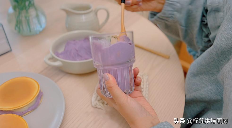 芋泥麻薯软糯香甜巨好吃,芋泥控最爱的芋泥铜锣烧