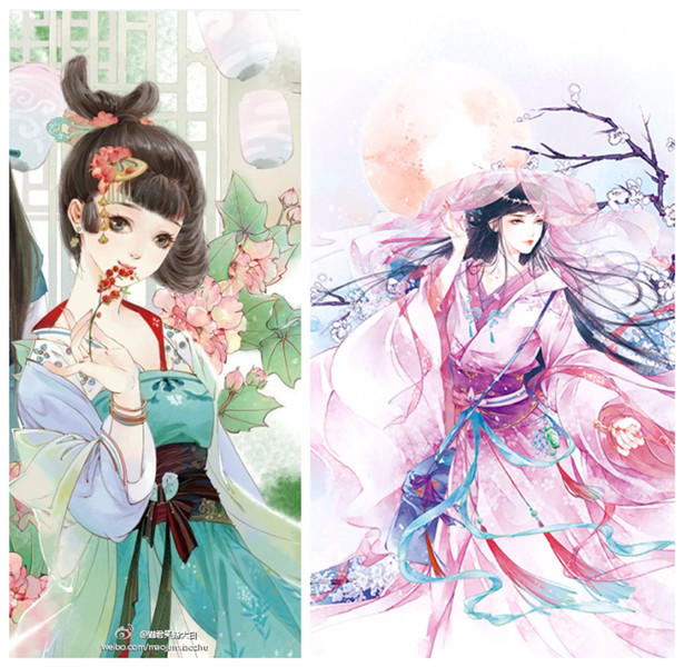 古风美人的惊艳，源于古风饰物巧夺天工的设计