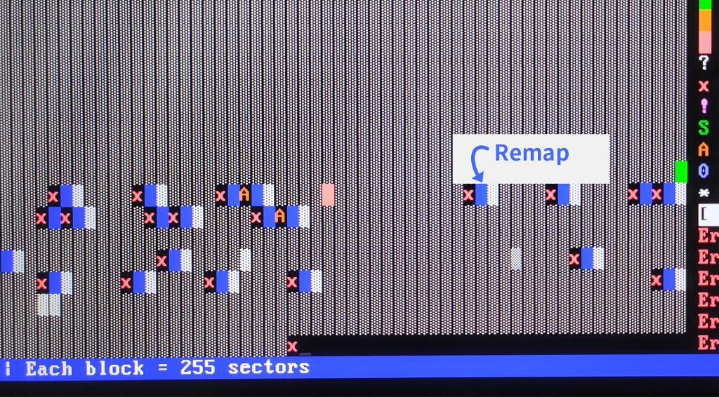 mhdd修复硬盘坏道教程,mhdd坏道记录怎么查看