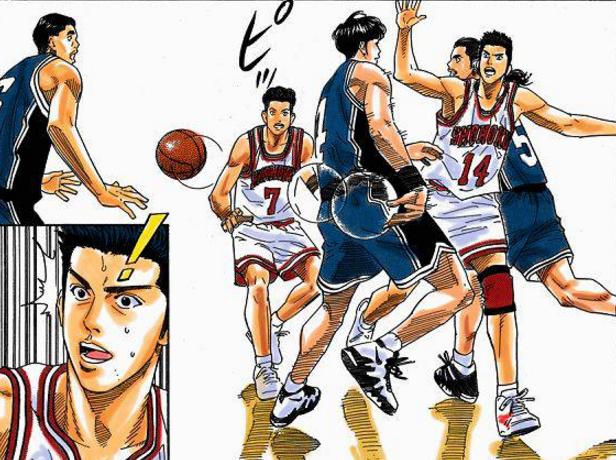 灌篮高手流川枫nba被教练劝阻,灌篮高手阿牧能防住流川枫吗