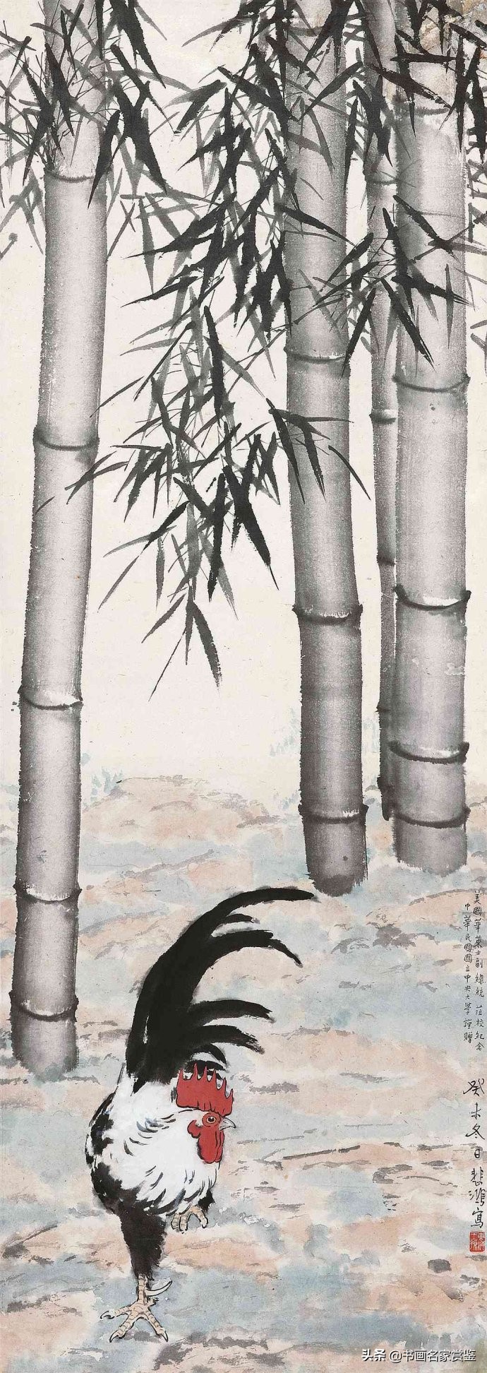 中国画家徐悲鸿图,中国画家徐悲鸿作画