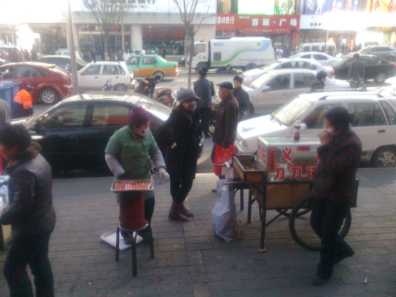 榆林城区街拍,陕西榆林街拍