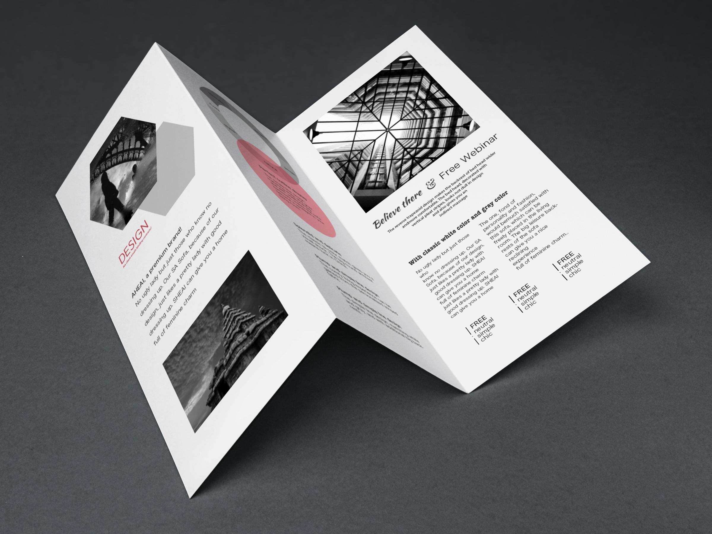 宣传折页都有哪些印刷效果,三折页宣传单的印刷方式