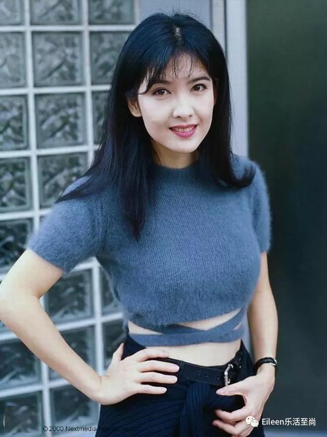 周慧敏穿搭港风,惊艳了90年代的港风周慧敏