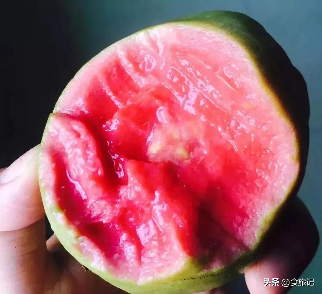 正宗又甜又脆红心芭乐,芭乐软糯香甜5斤