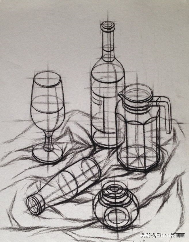 素描铅笔如何辨别好坏,素描作品专业点评术语