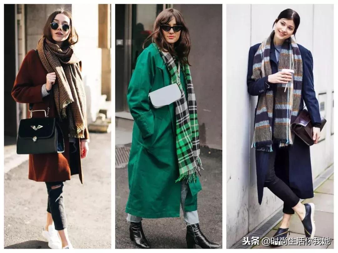 你穿“大衣+围巾”的样子，帅呆了！